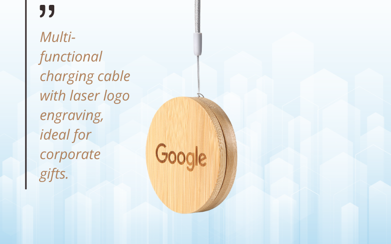 Bamboo Cable Organizer